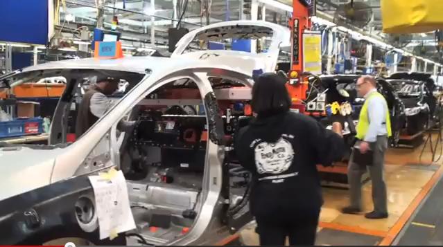 2012 Ford Focus Electric at Wayne Michigan Assembly Plant